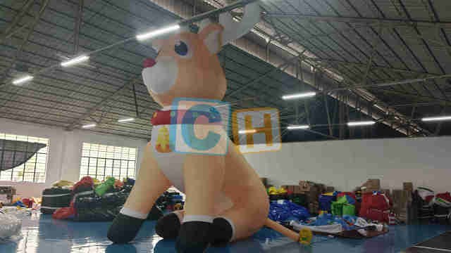 Inflatable Cartoon Elk