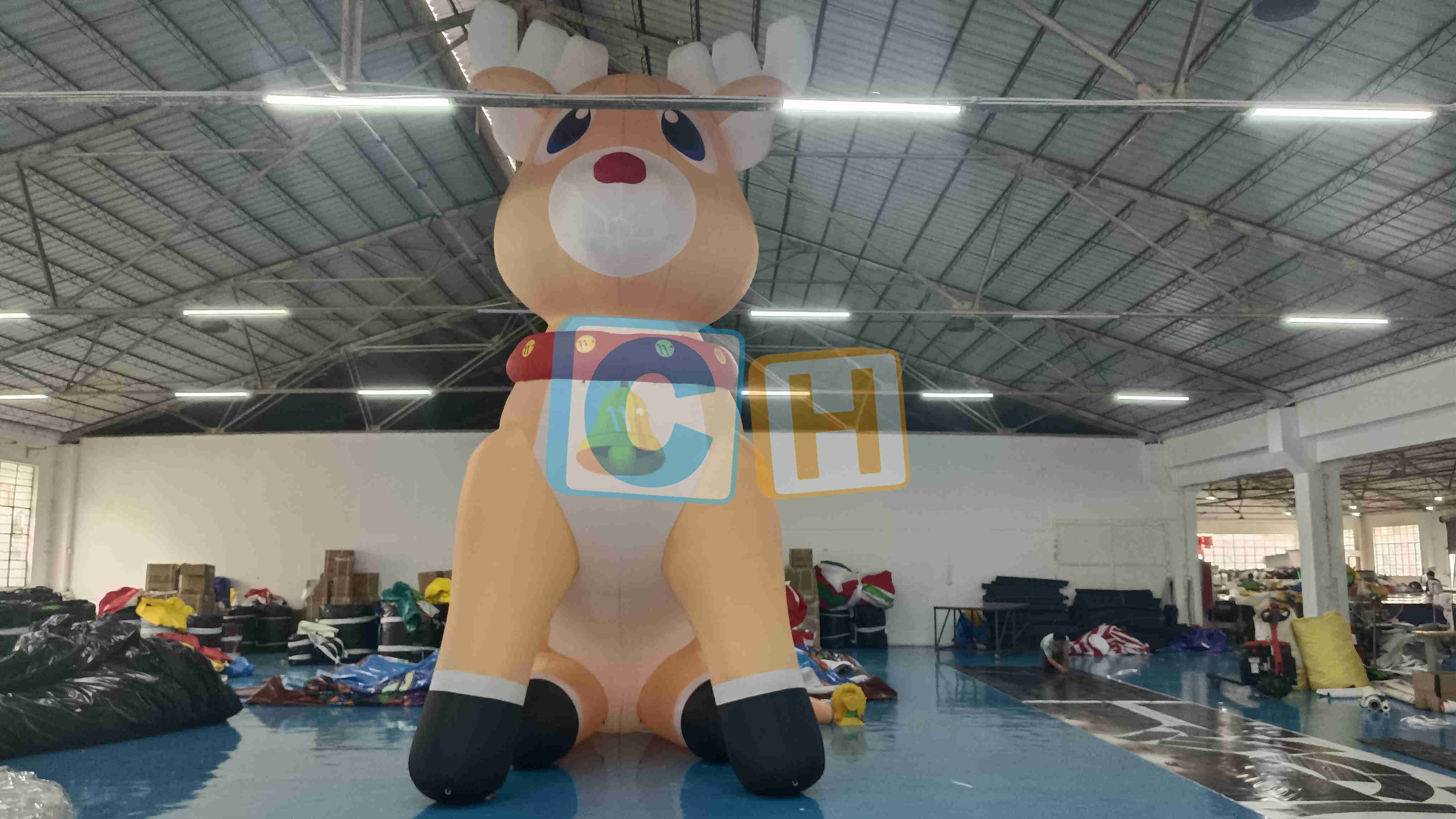 Inflatable Cartoon Elk