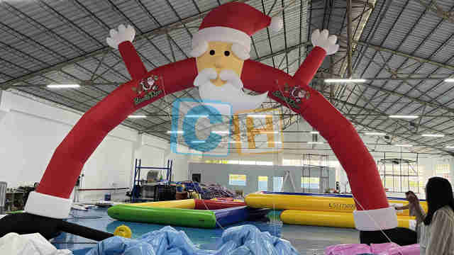 Inflatable Santa Arch