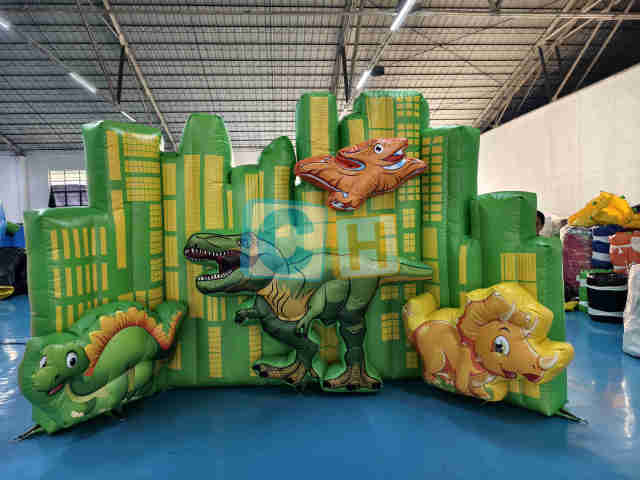 Inflatable Cartoon Characters Advertising Screen