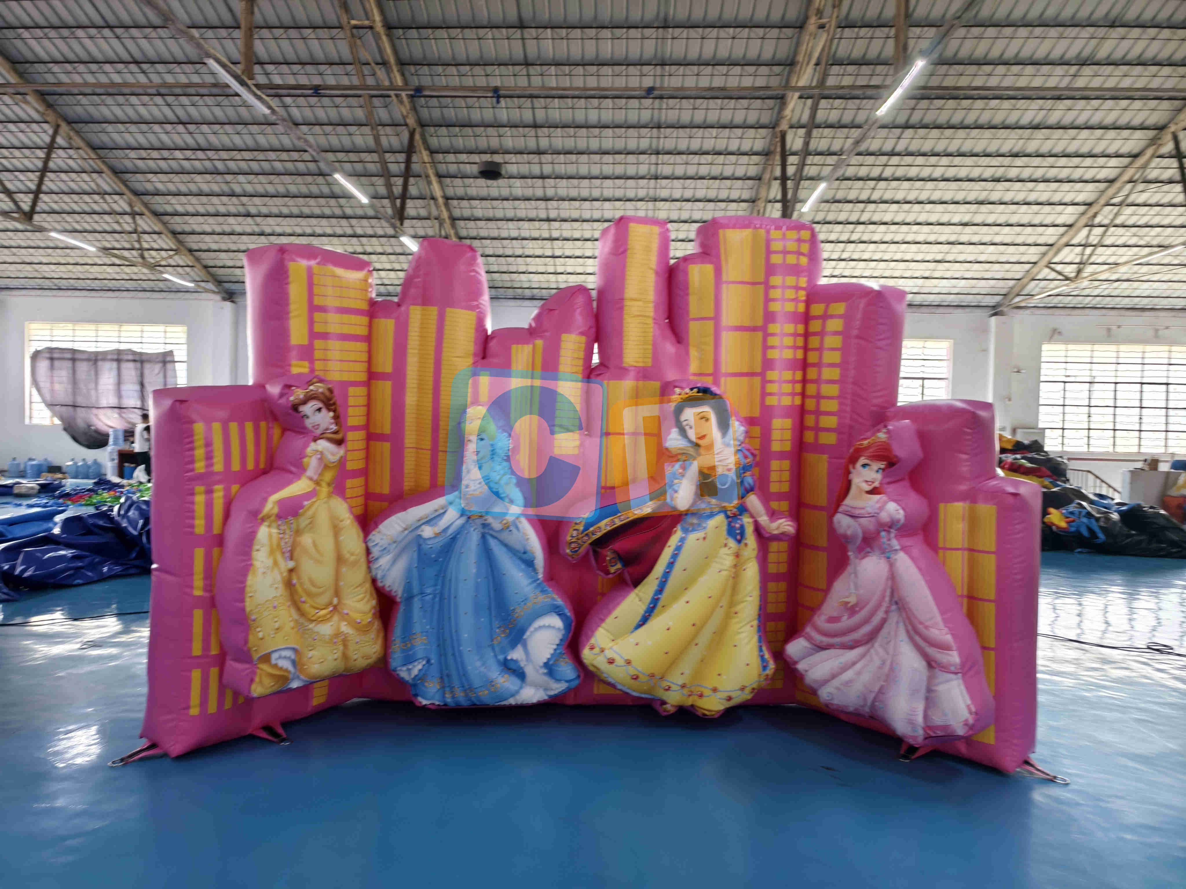 Inflatable Cartoon Characters Advertising Screen