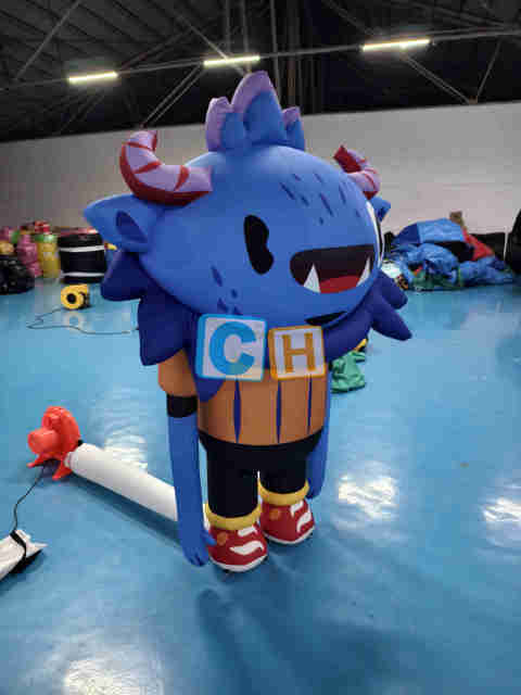 Inflatable Cartoon Characters Advertising