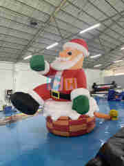 Inflatable Cartoon Santa