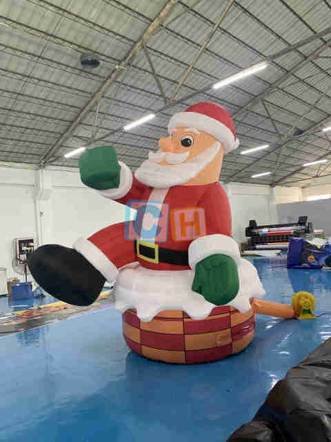 Inflatable Cartoon Santa