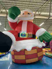 Inflatable Cartoon Santa