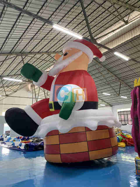 Inflatable Cartoon Santa