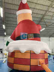 Inflatable Cartoon Santa