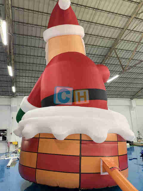 Inflatable Cartoon Santa