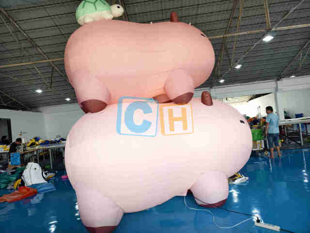 Inflatable Cartoon Capybara model
