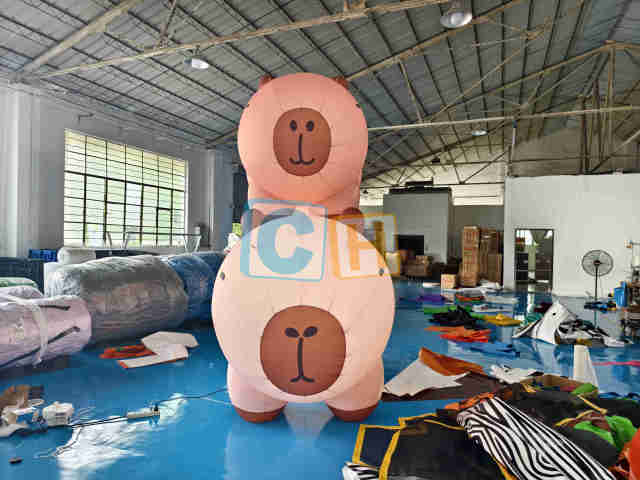 Inflatable Cartoon Capybara model
