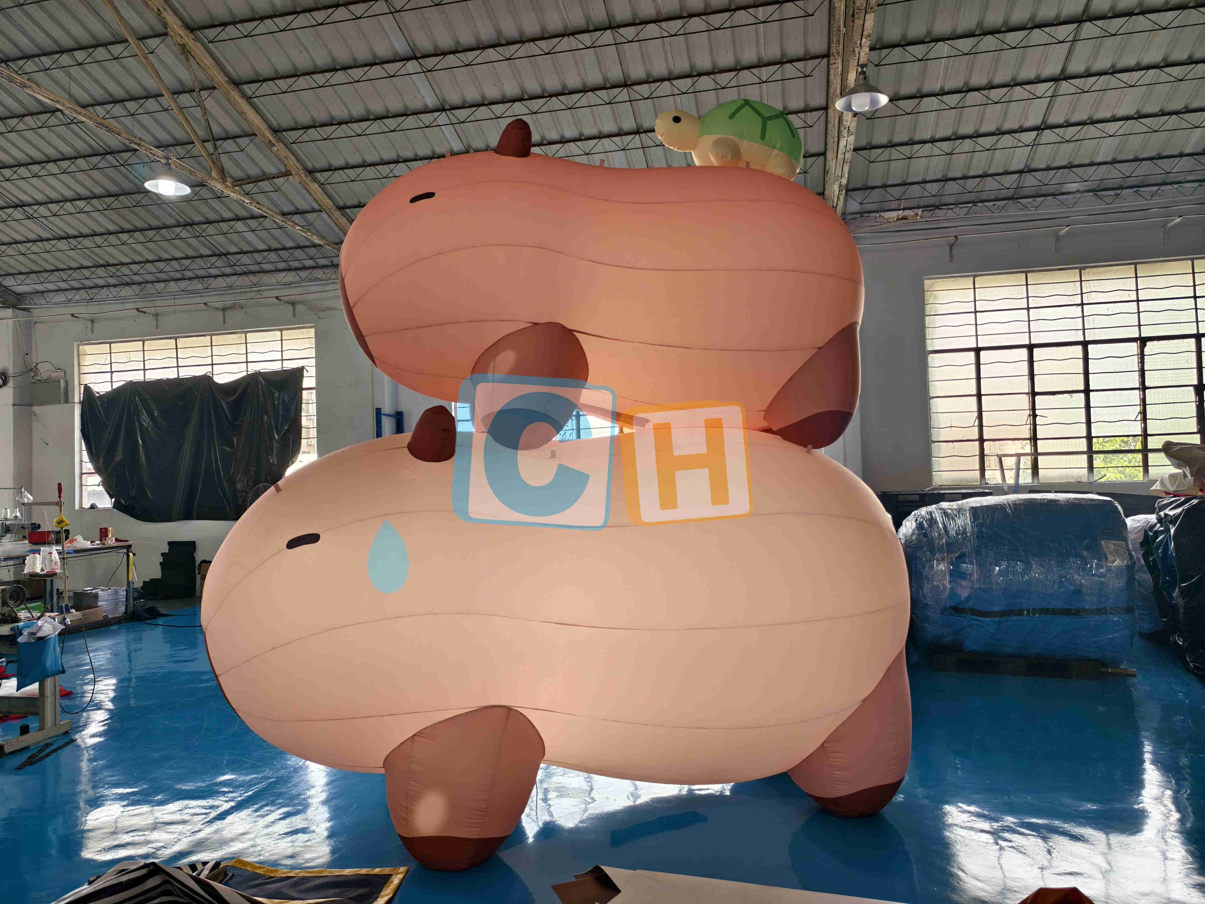 Inflatable Cartoon Capybara model