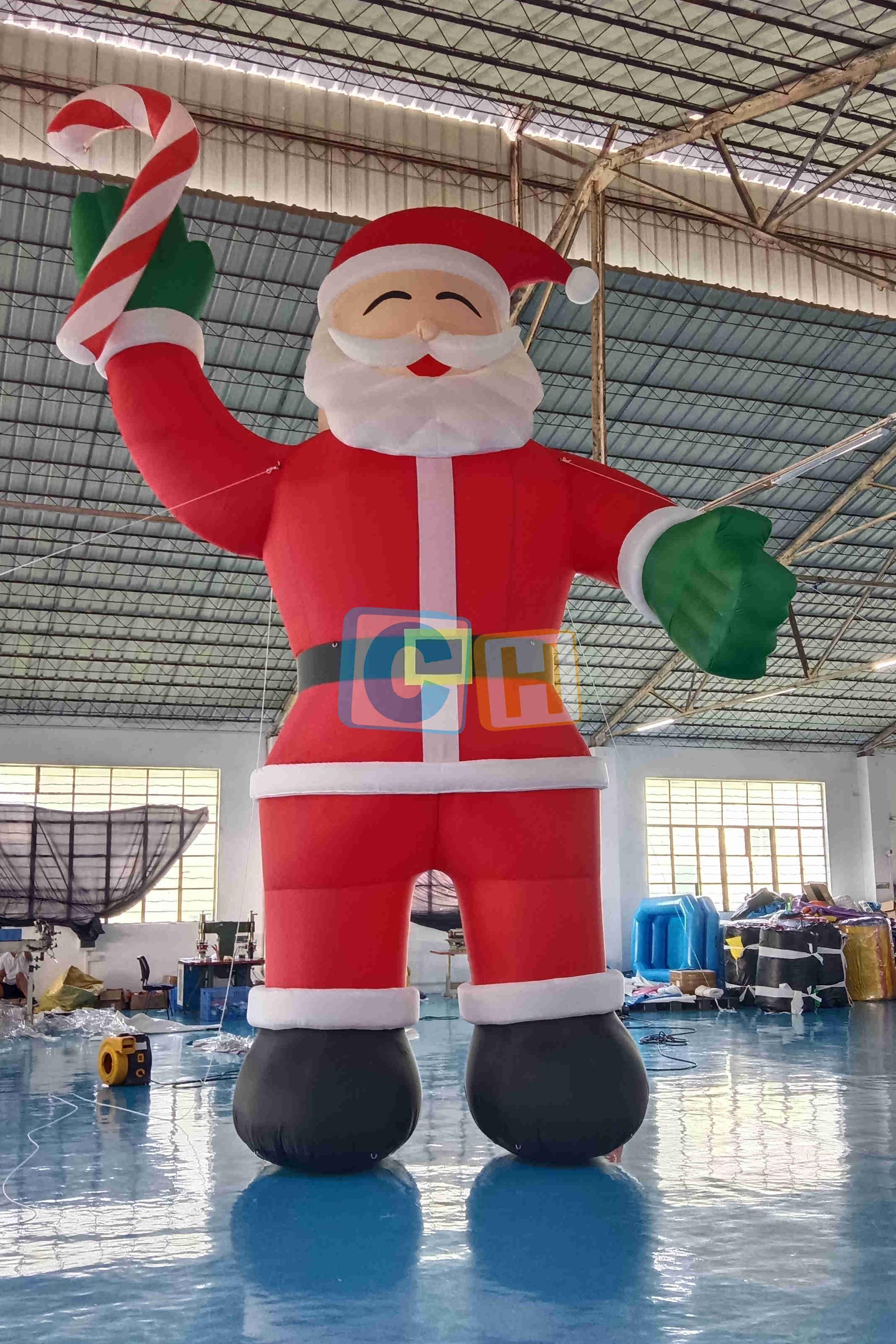 Inflatable Cartoon Santa
