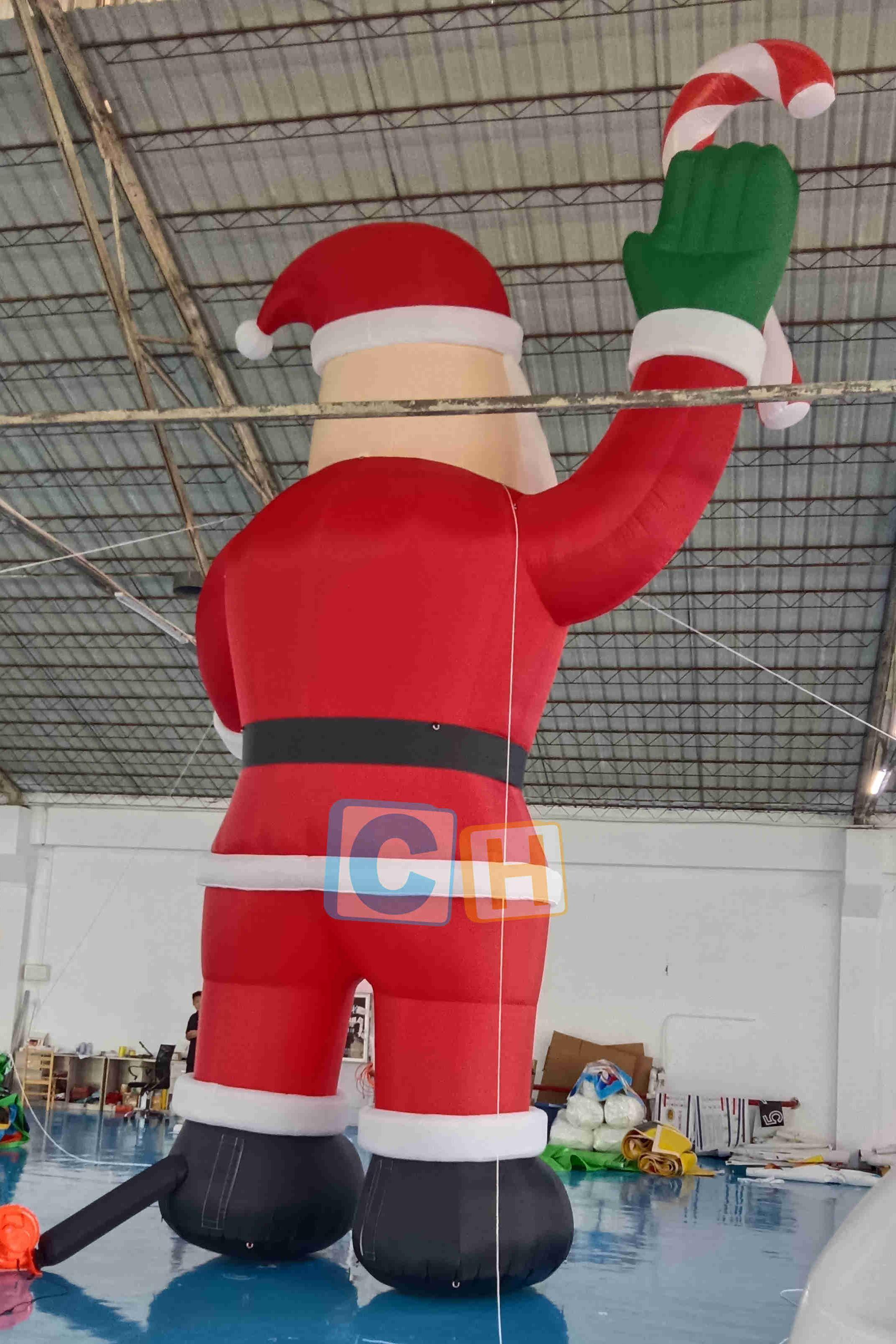 Inflatable Cartoon Santa