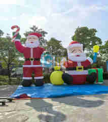 Inflatable Cartoon Santa