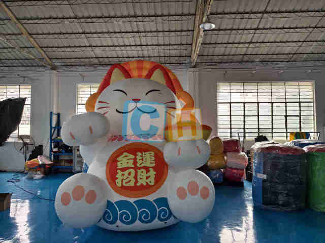 Inflatable Cartoon Lucky Cat