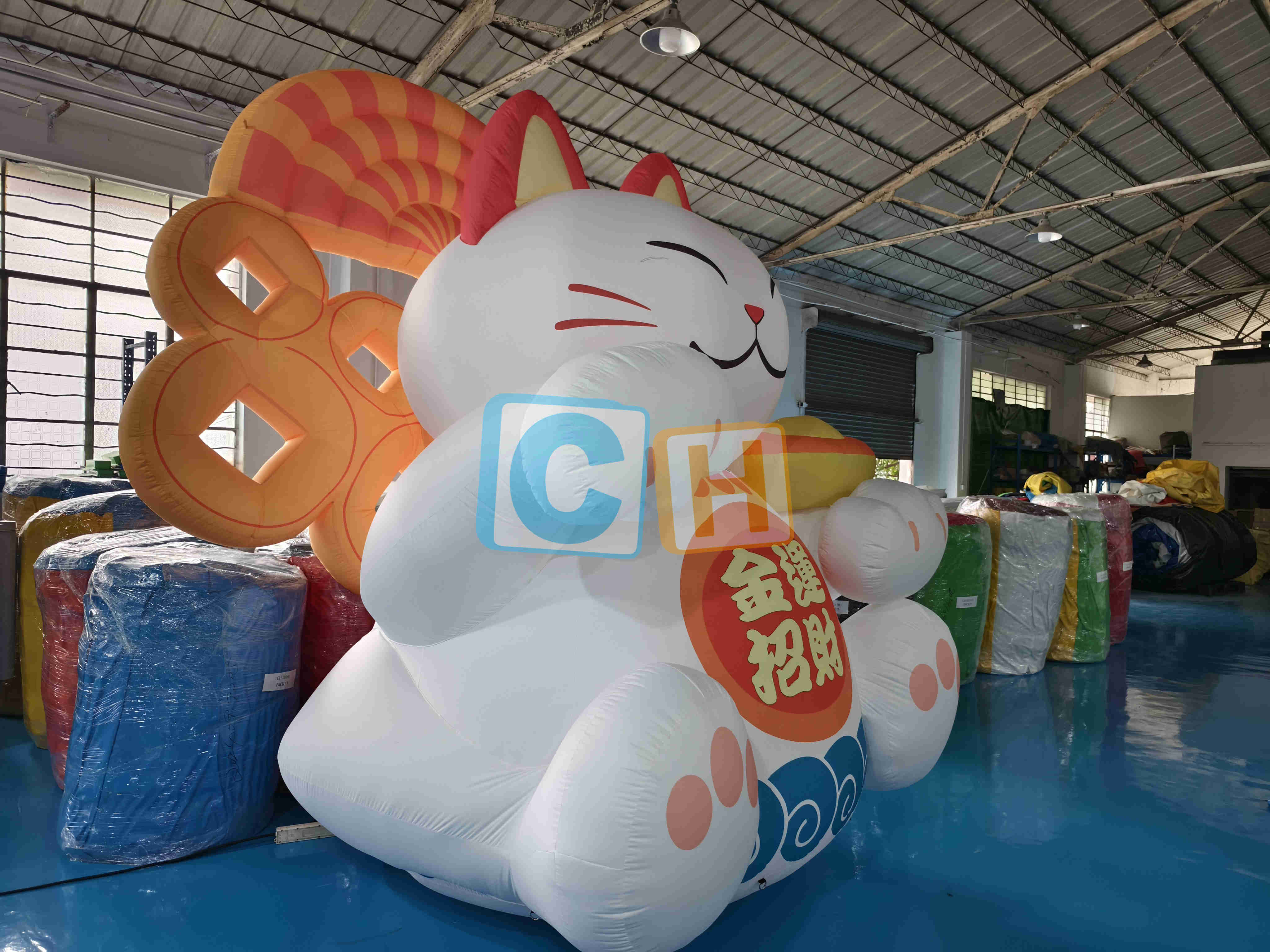 Inflatable Cartoon Lucky Cat