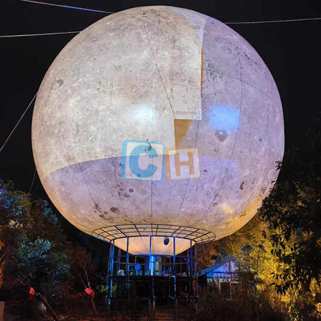 Inflatable Blue Terrestrial Globe