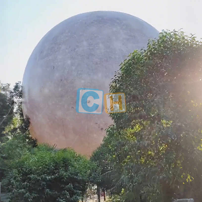 Inflatable Blue Terrestrial Globe