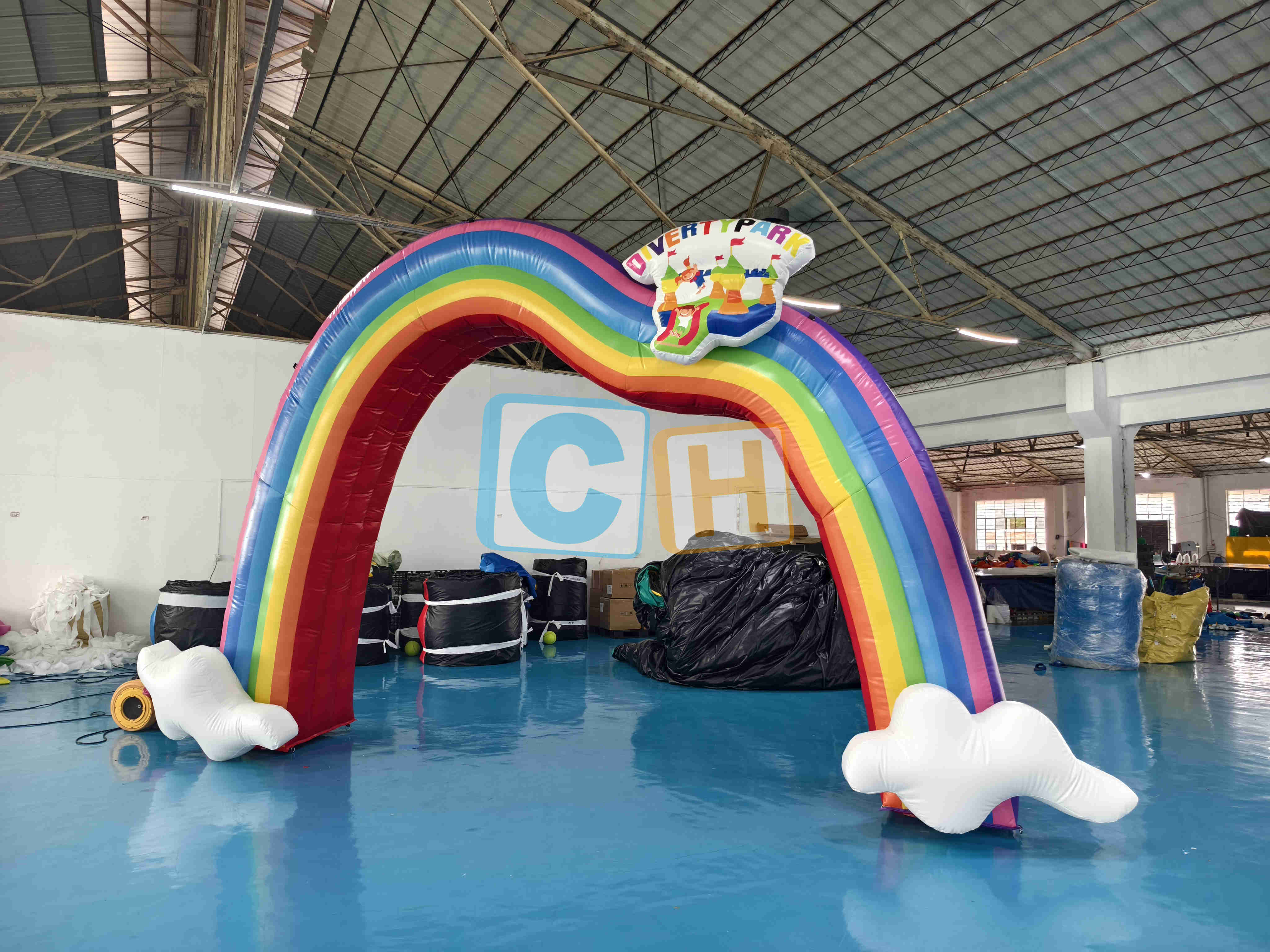 Inflatable Rainbow Arch