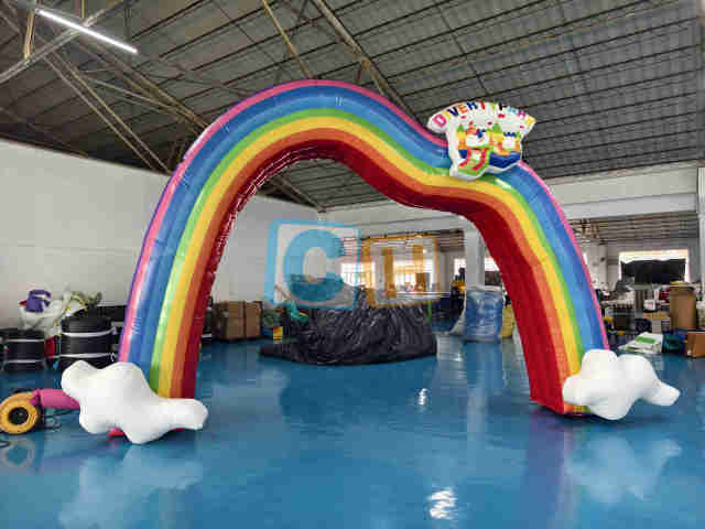 Inflatable Rainbow Arch