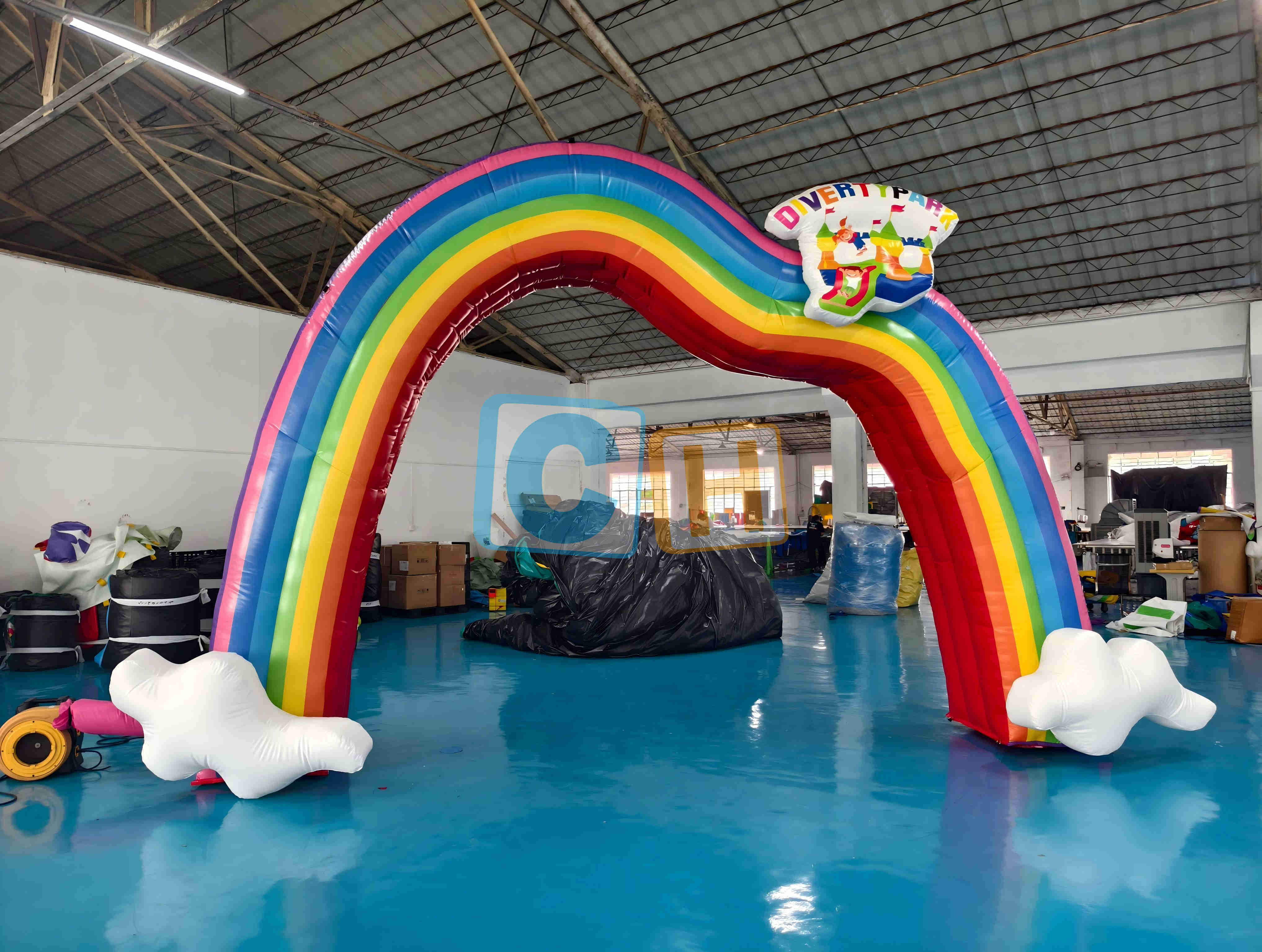 Inflatable Rainbow Arch