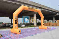 Inflatable Yellow Arch