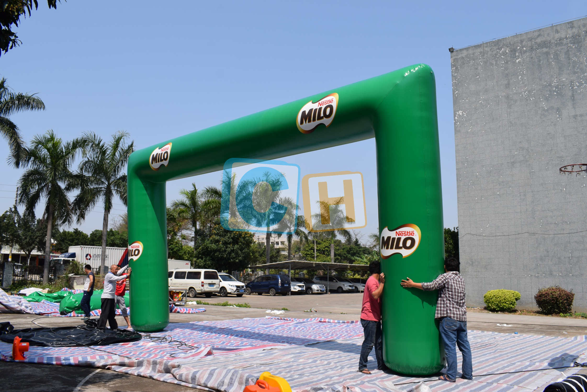 Inflatable Brand  Custom Arch