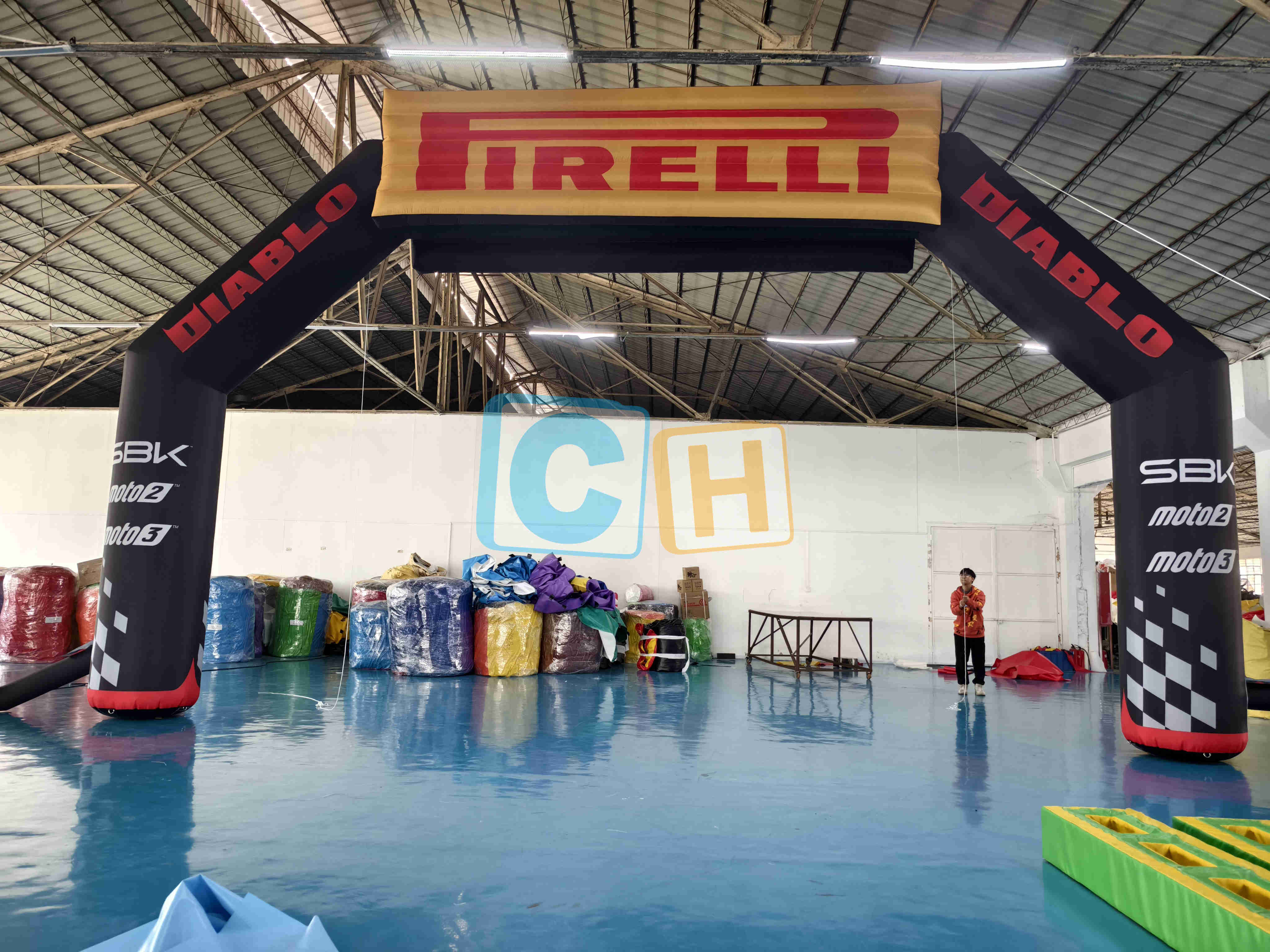 Inflatable Black Arch