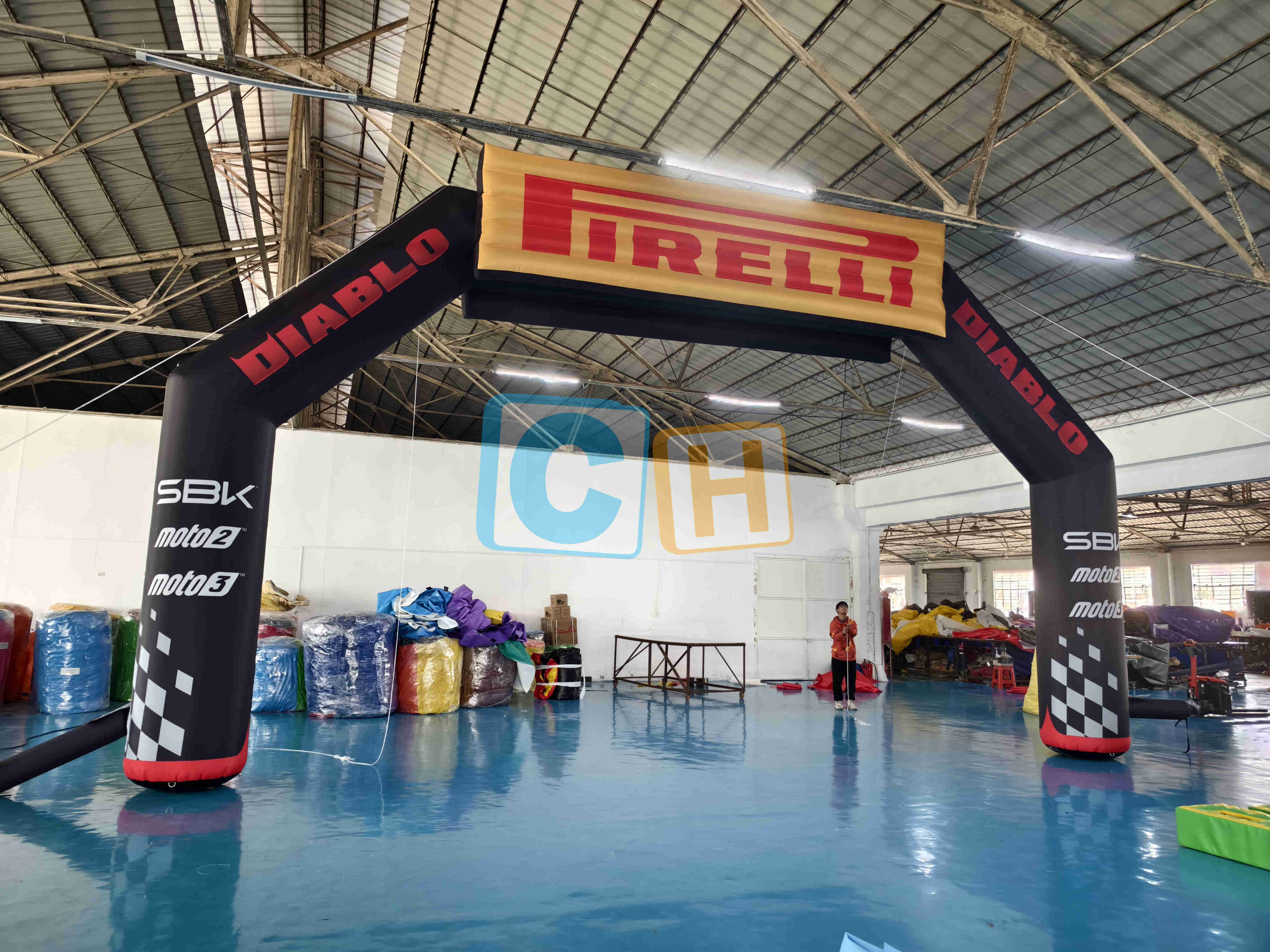 Inflatable Black Arch