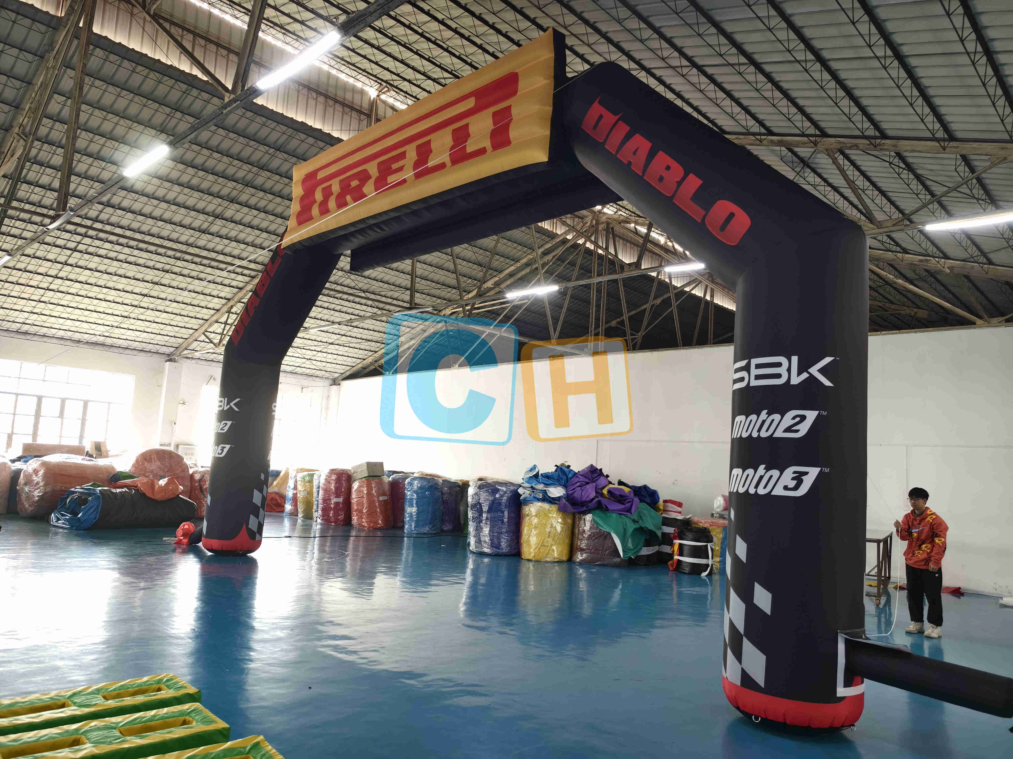 Inflatable Black Arch