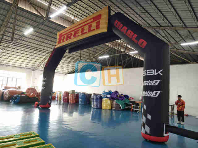 Inflatable Black Arch
