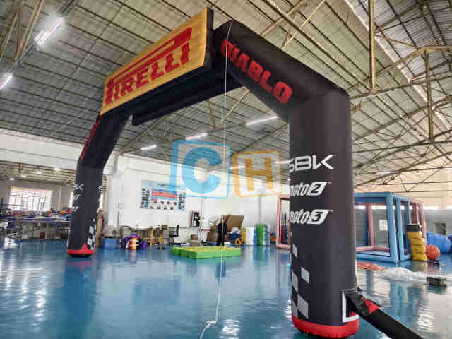 Inflatable Black Arch