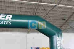 Inflatable Cyan Activity Game Arch