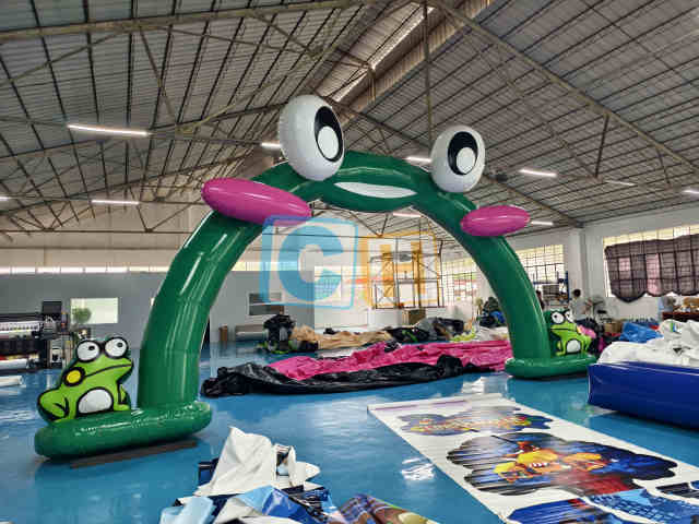 Inflatable Frog Arch