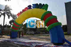 Inflatable Multicolored Arch