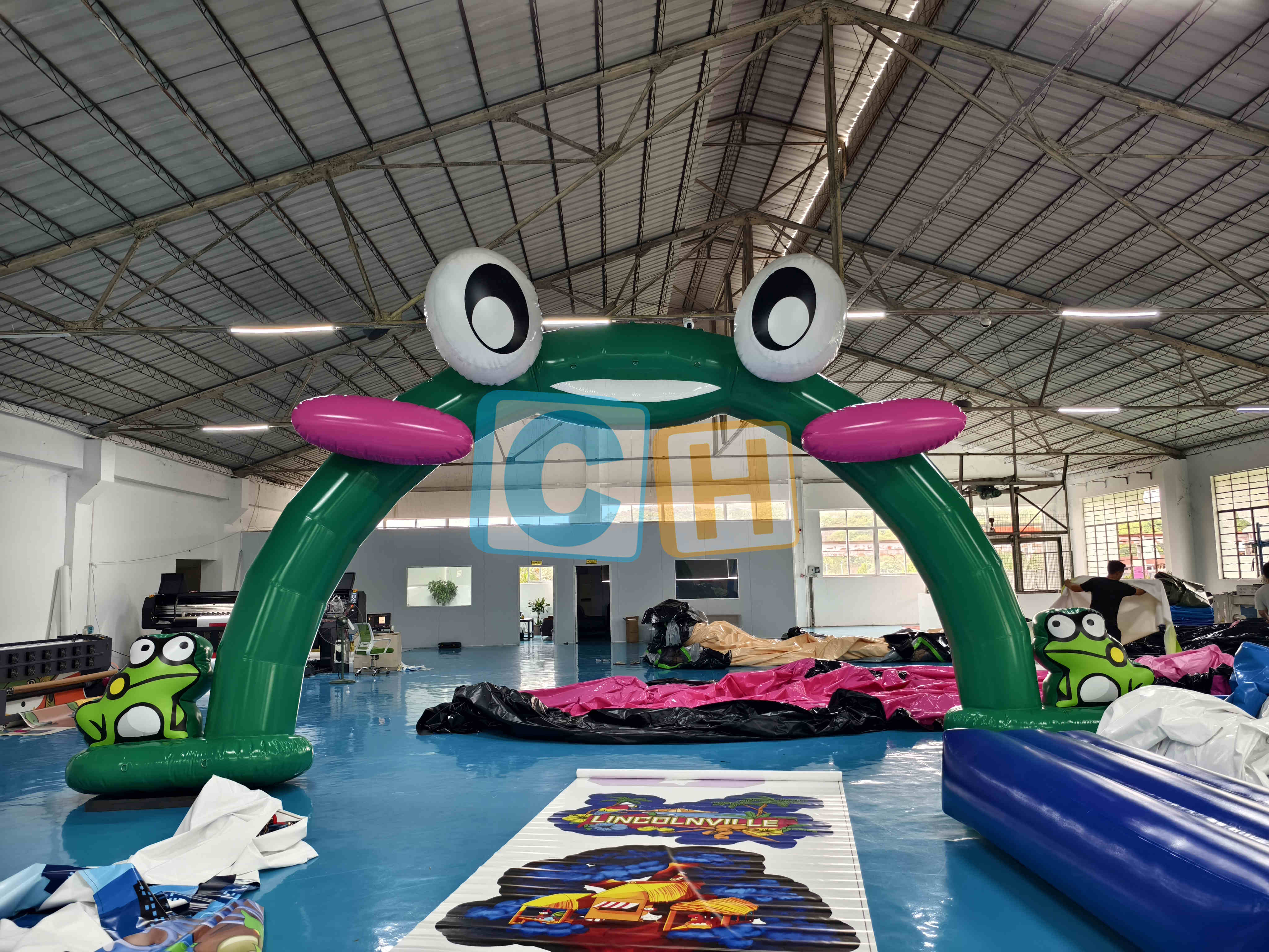 Inflatable Frog Arch