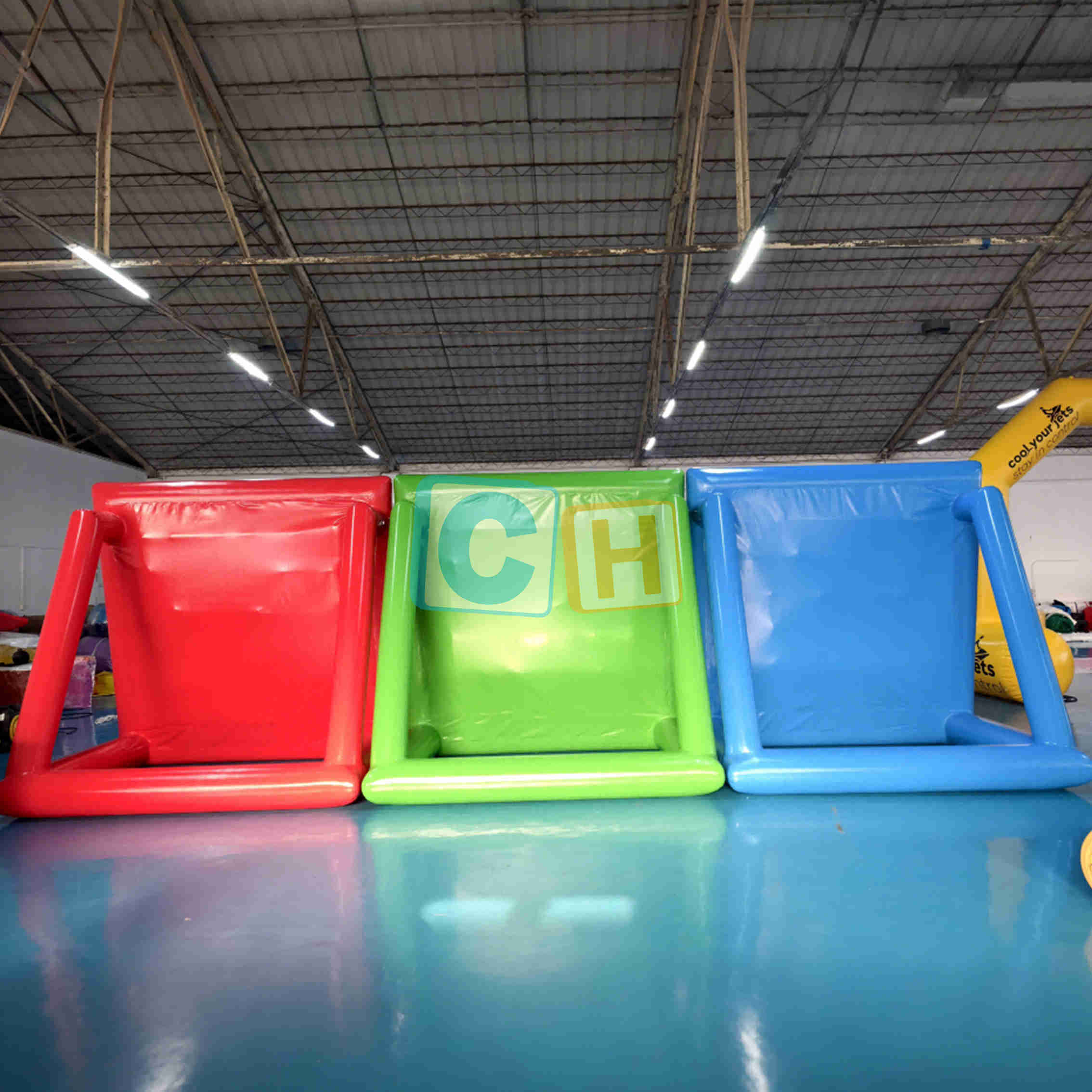 Inflatable Cube Puzzle Game