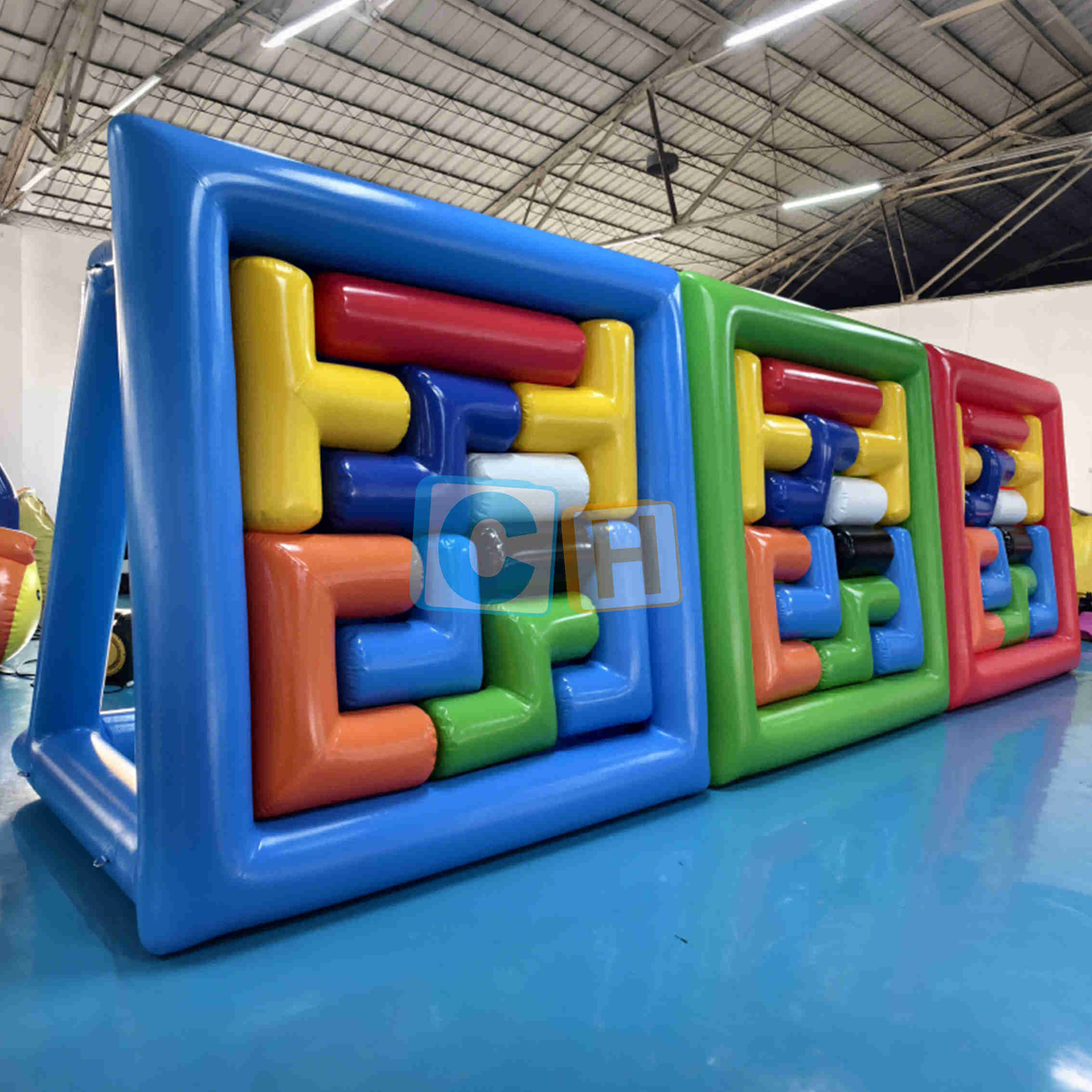 Inflatable Cube Puzzle Game