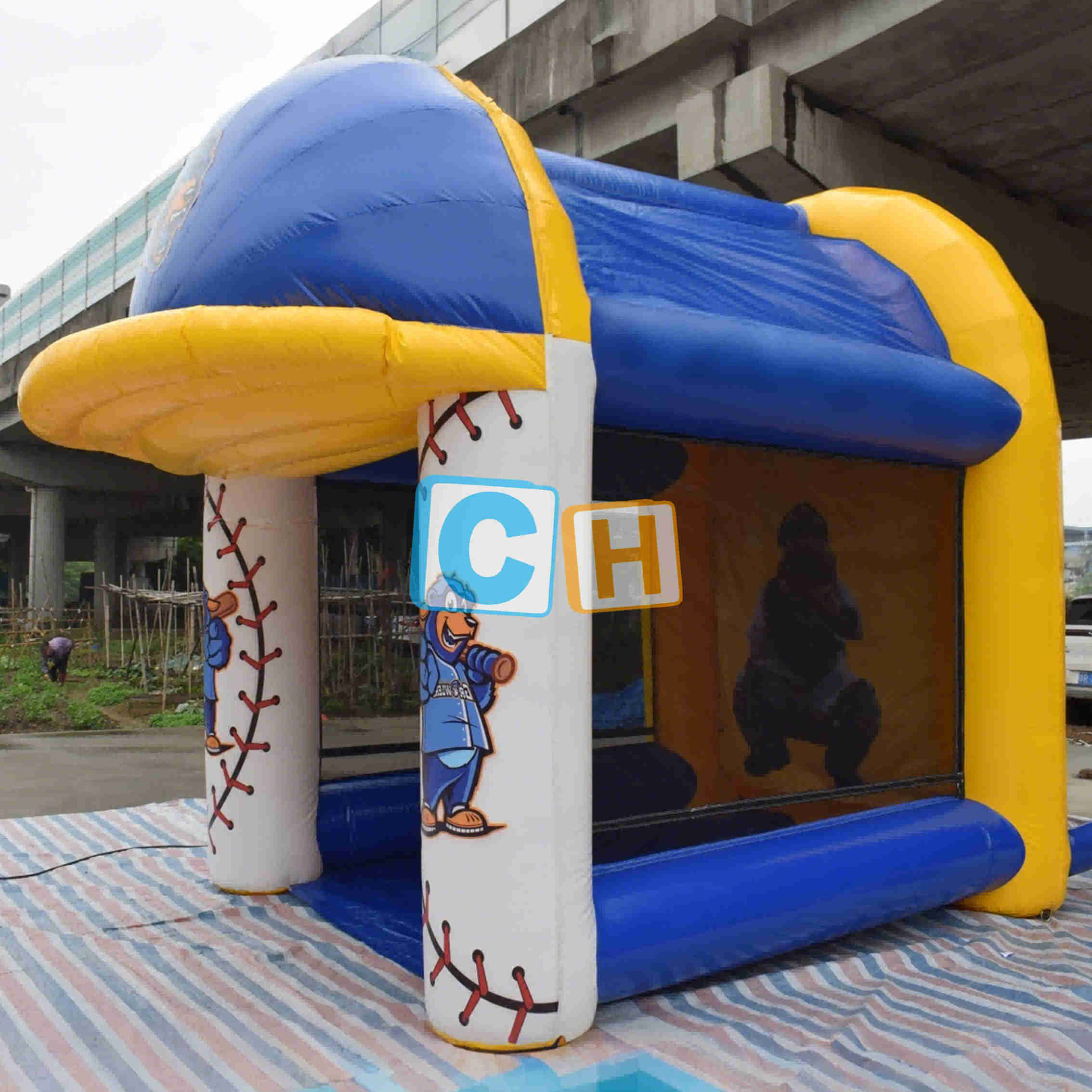 Inflatable  Baseball Bear Game