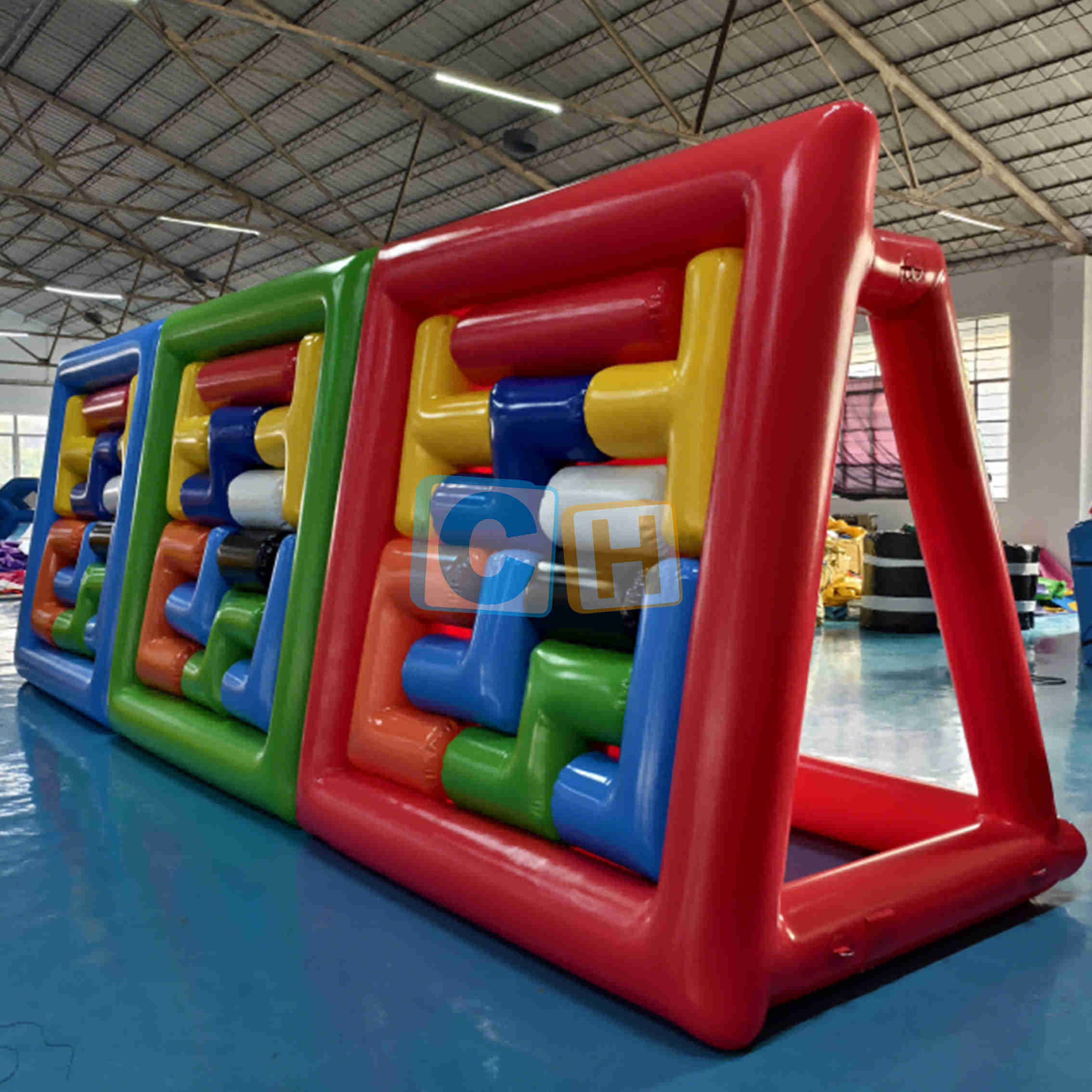 Inflatable Cube Puzzle Game