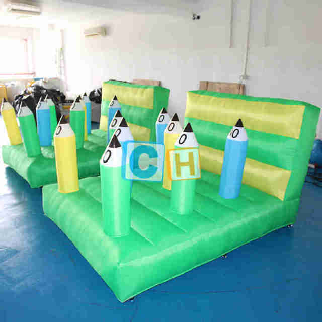 Inflatable Pencil Ring Toss Game