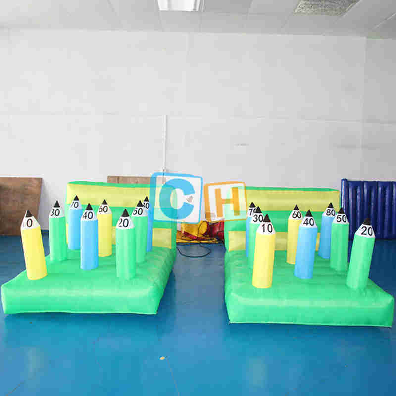 Inflatable Pencil Ring Toss Game