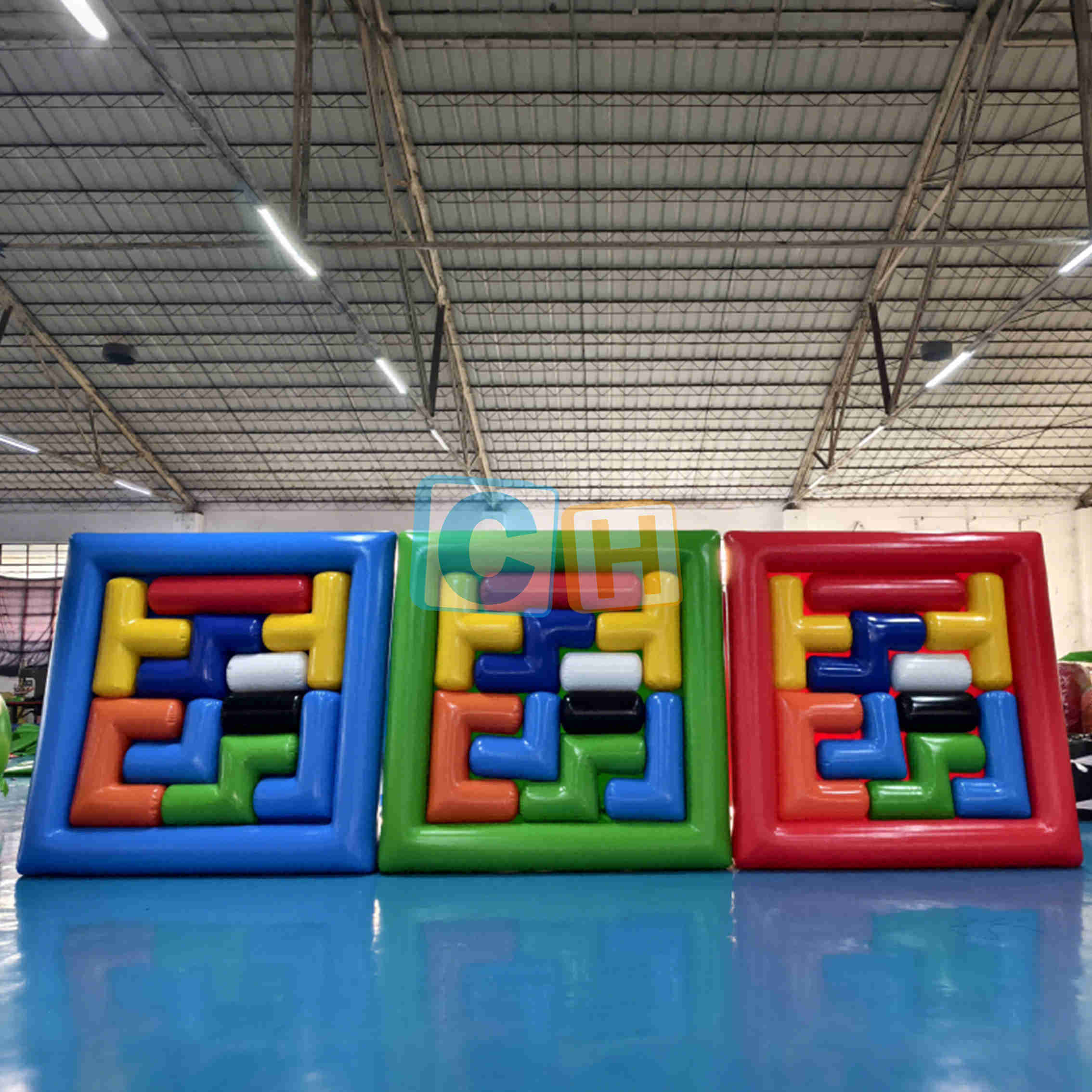 Inflatable Cube Puzzle Game