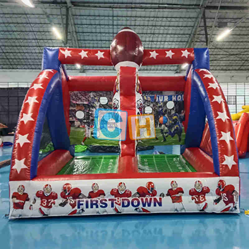 Inflatable Rugby Pitching Game