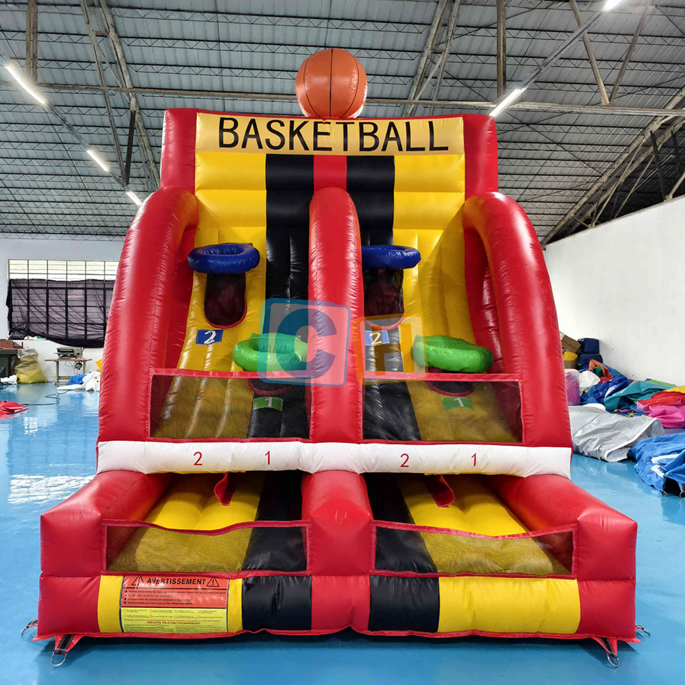Inflatable Basketball Game for Two-player