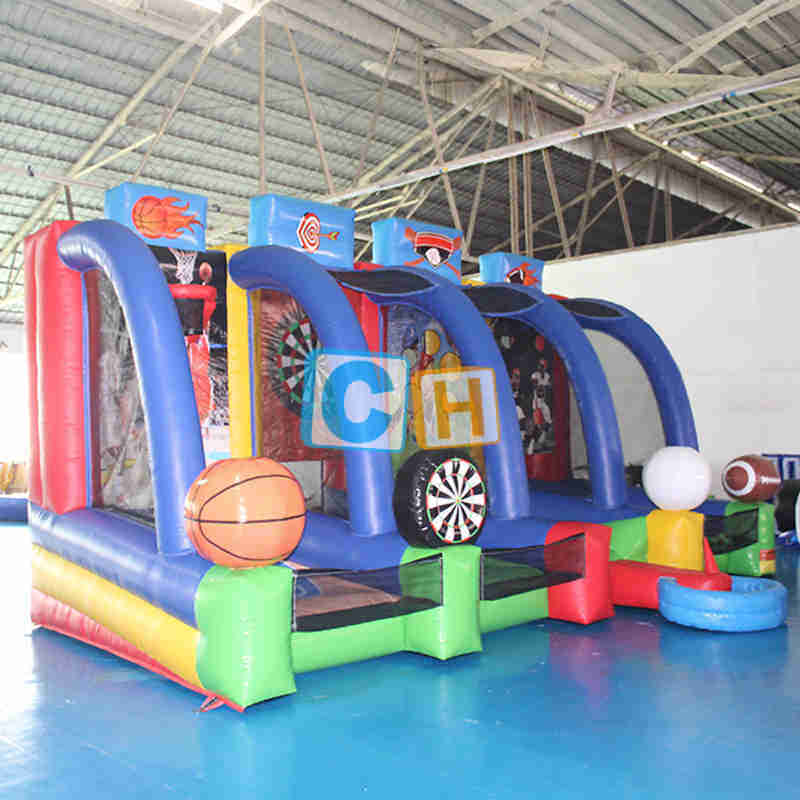 Inflatable Four-in-one Shoot Games