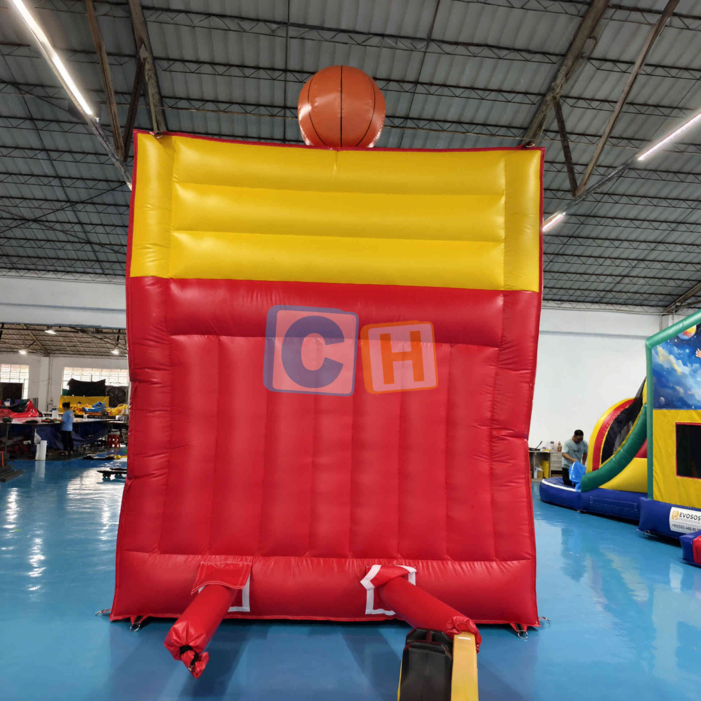 Inflatable Basketball Game for Two-player