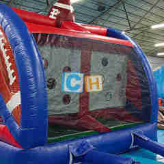 Inflatable Rugby Pitching Game