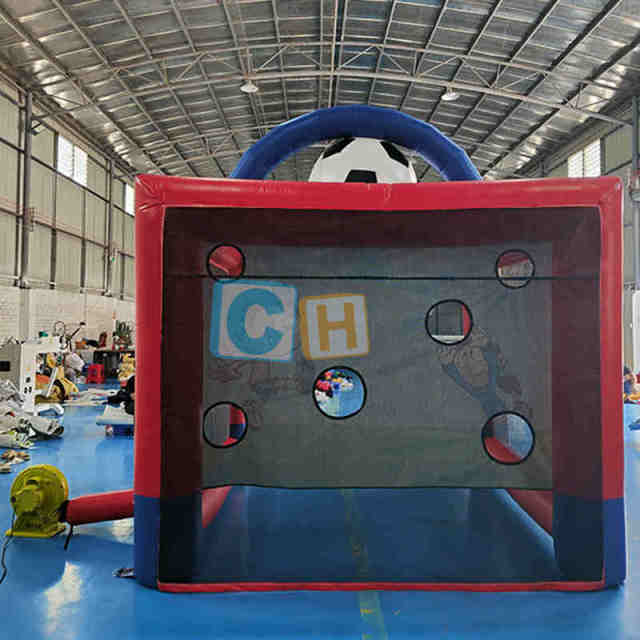 Inflatable Soccer Goal Game
