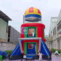 Inflatable Rocket Lift Game